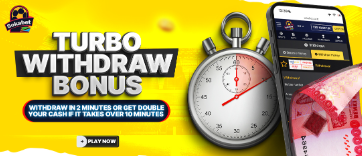 Turbo Withdraw On Sokabet - 100% Cash Bonus