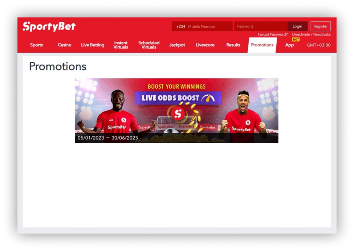 promotions sportybet