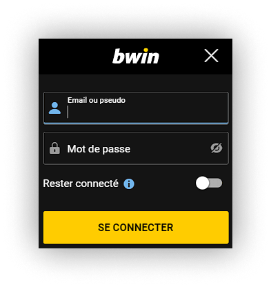 connexion bwin