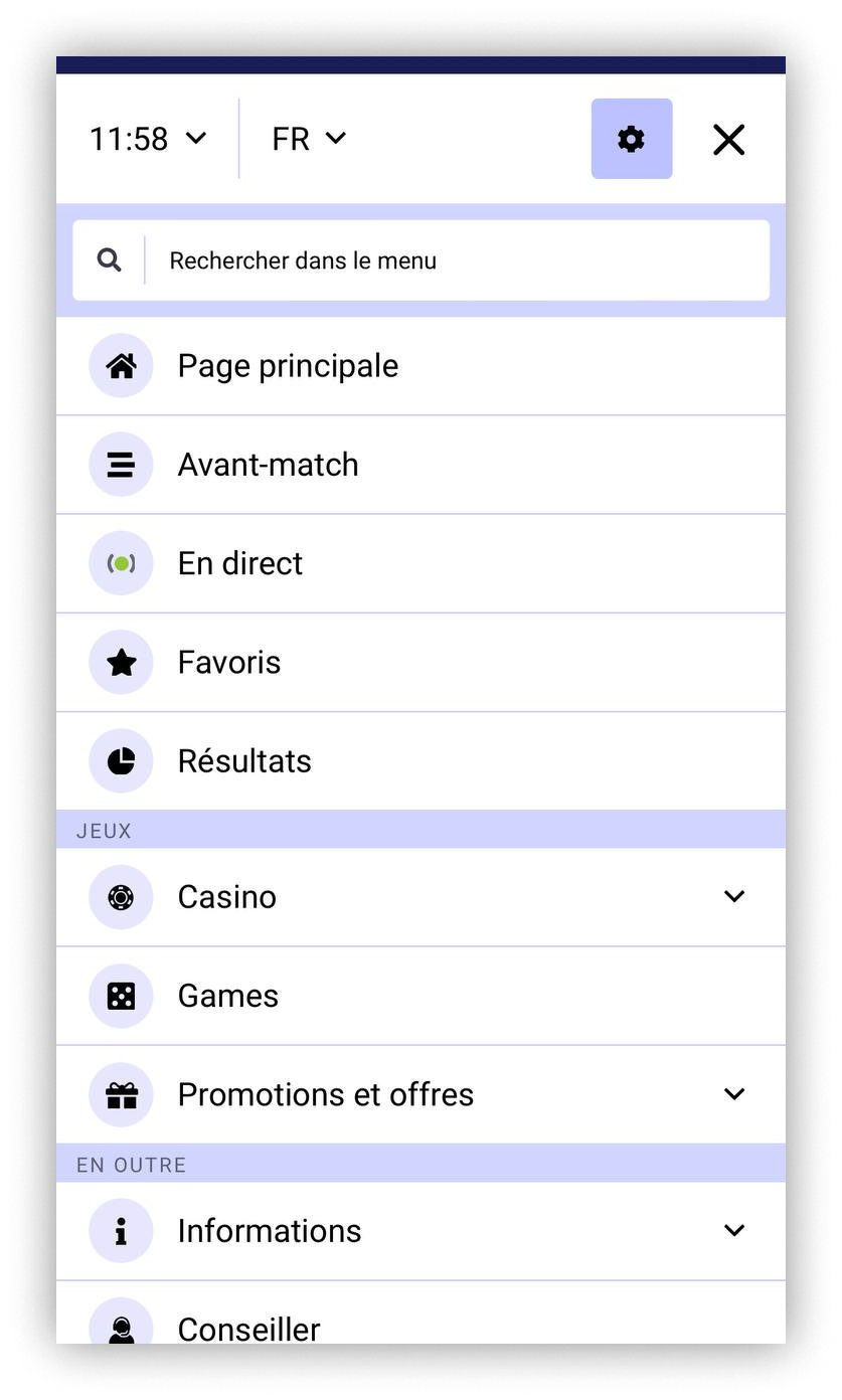 version mobile PariPesa